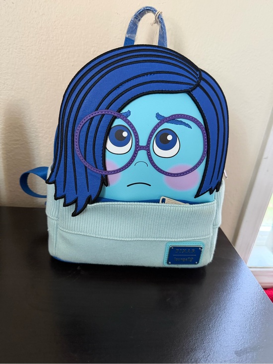 Loungefly Handbags - NWT Loungefly Inside Out Sadness Backpack